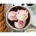 Ice Cream Napoli Tub - Marshfield Farm Blackcurrants in Clotted Cream 1x5 LT
