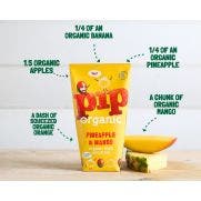 Pip Organic Kids Pineapple & Mango Smoothie 24x180ml