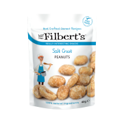 Nuts Snacks - Peanuts Salt Crust (Box) Mr Filberts 20x40 GM