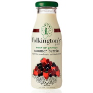 Juice Glass Bottle - Summer Berries Folkingtons 12x250 ML